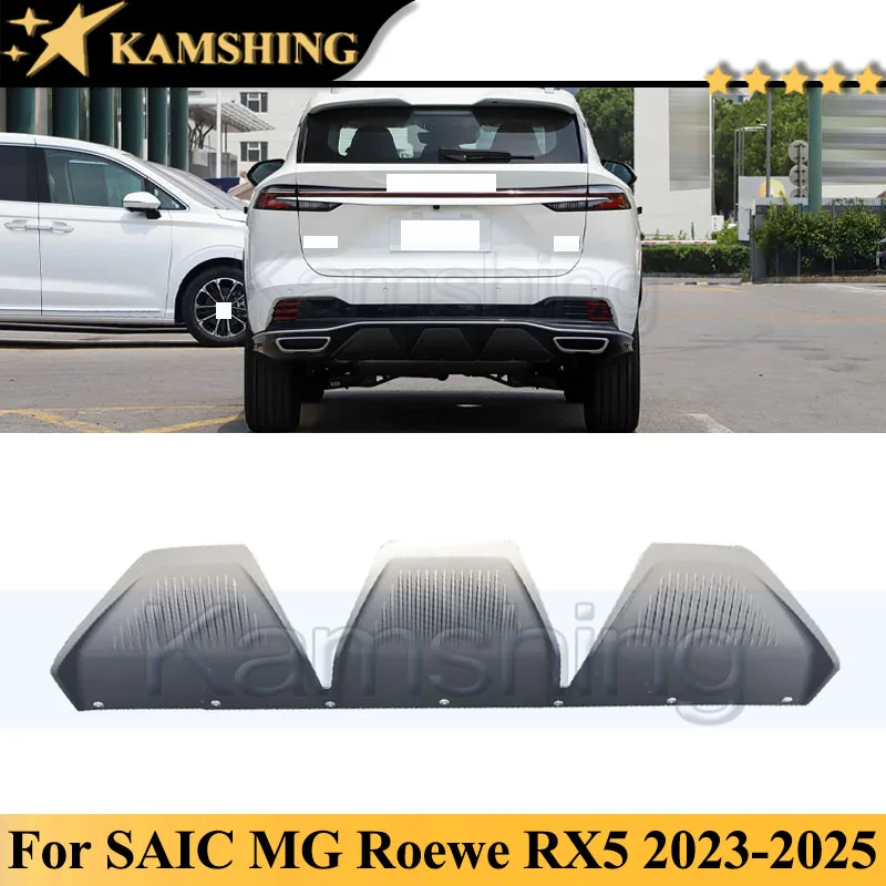 

Kamshing Rear Bumper Lower Guard Deflector For SAIC MG Roewe RX5 2023-2025 Rear Bumper Lower Spoiler Rear Bumper Deflector