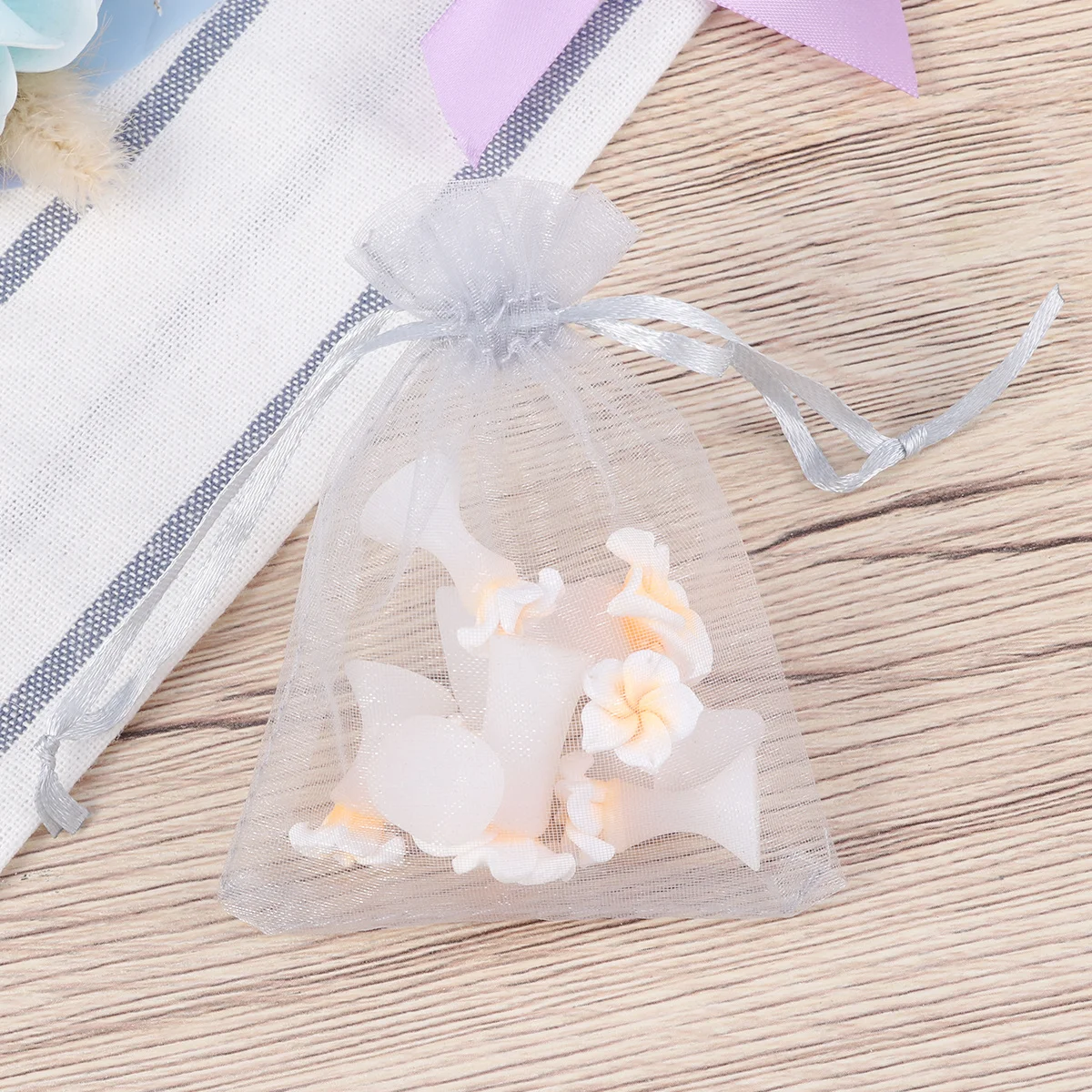 Separadores de dedos em forma de flor amarela de silicone, 8 peças, ferramentas para arte em unhas, espaçadores de dedos para pedicure, hálux valgus, separadores de unhas