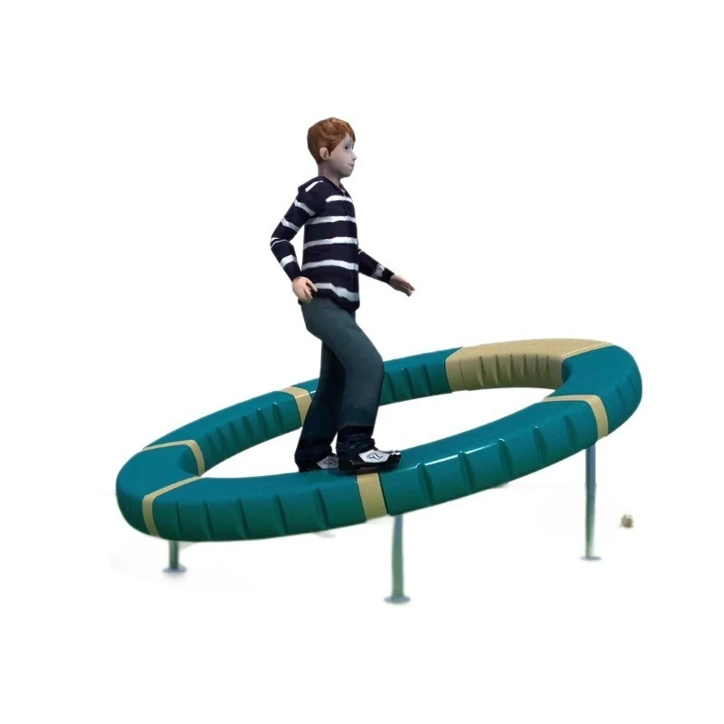 

Balance rotating circle children's physical training equipment