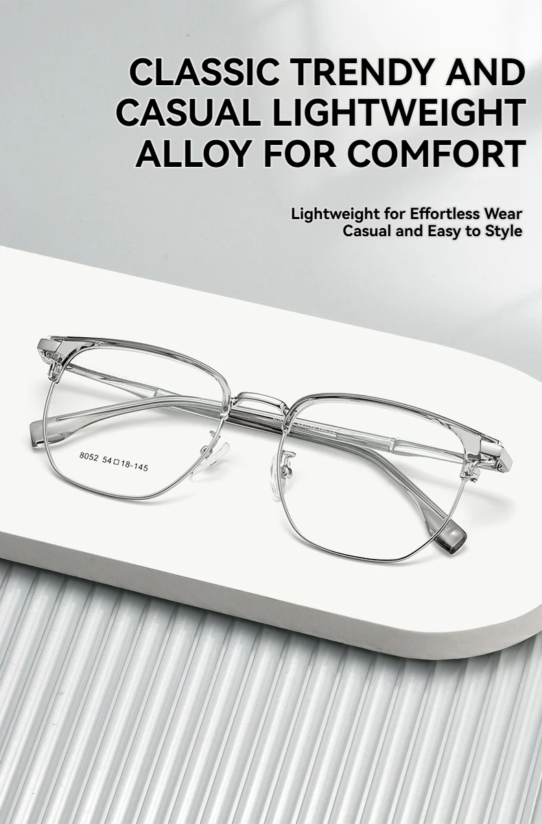 

Custom Prescription Glasses Eyeglass Frames Optical Lenses Luxury Men's Eyeglasses Frame Recipe Women's Medical Designer Eyewear