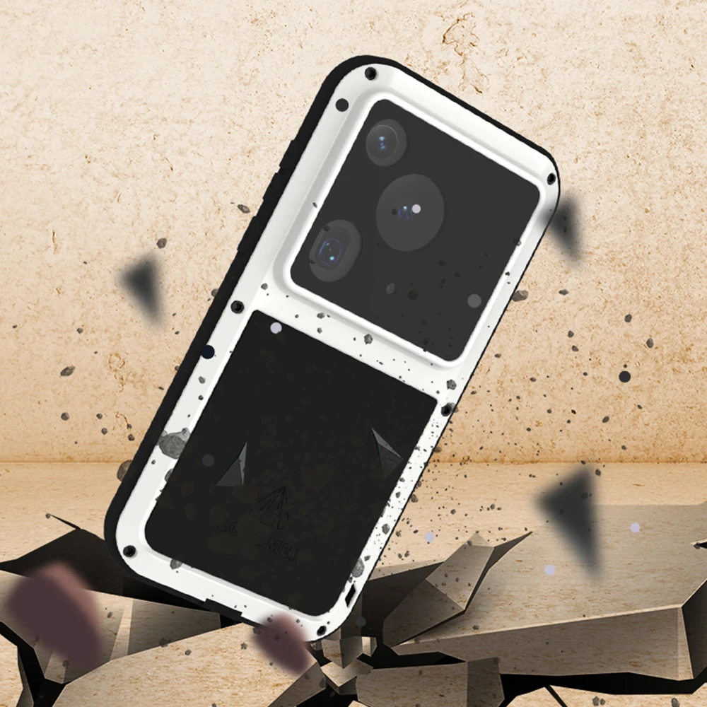 Imagem -02 - Mei-silicone Case à Prova de Choque para Huawei Ultra Metal Armor Cover Grau Militar Pro Plus Original Pura 70 70 Plus Amor