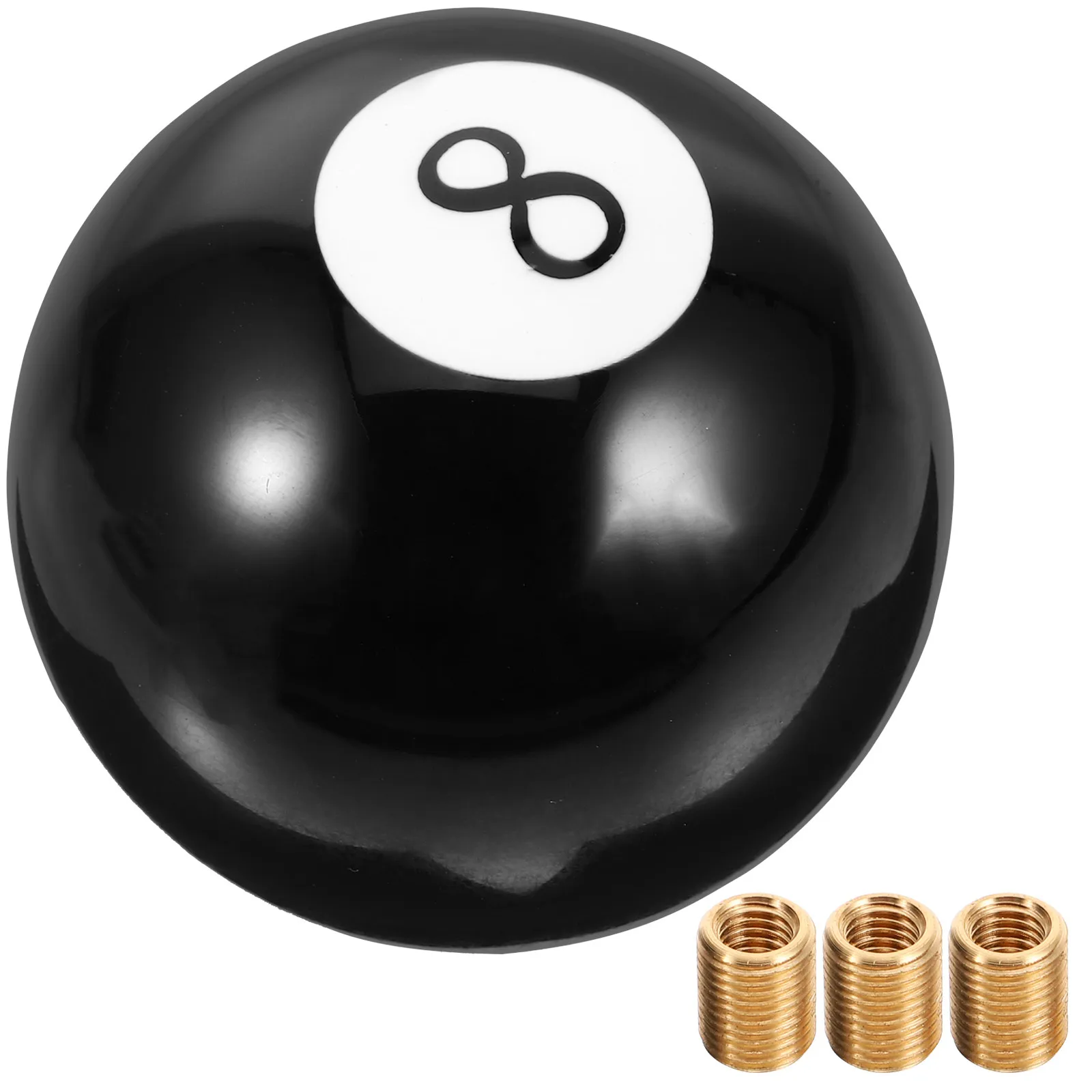 Billiard Ball Gear Shift Knob Replacement for Manual Transmission Cars Acrylic Shifter Knob Smooth Operation Easy Install