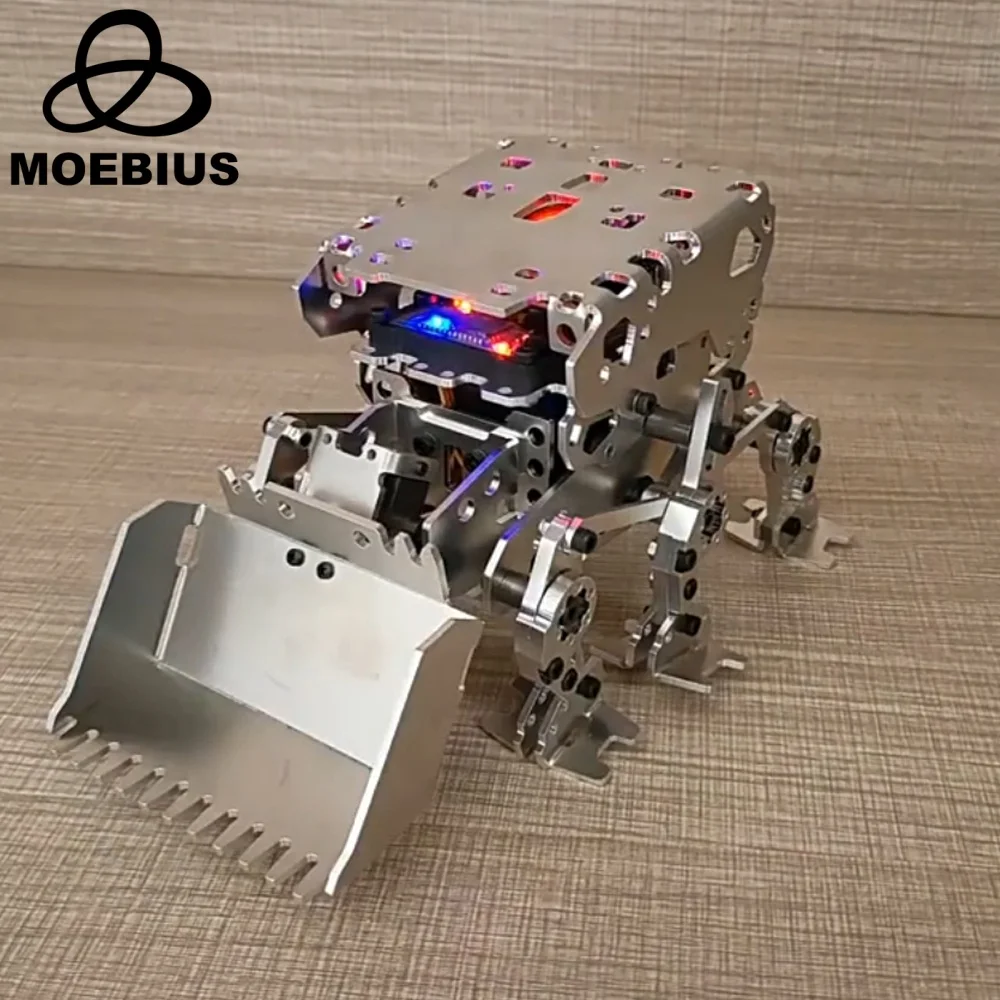 6 DOF Metal Arduino Hexapod Spider Robot DIY Robot Kit Maker Programming Robot Development RC Toy Parts