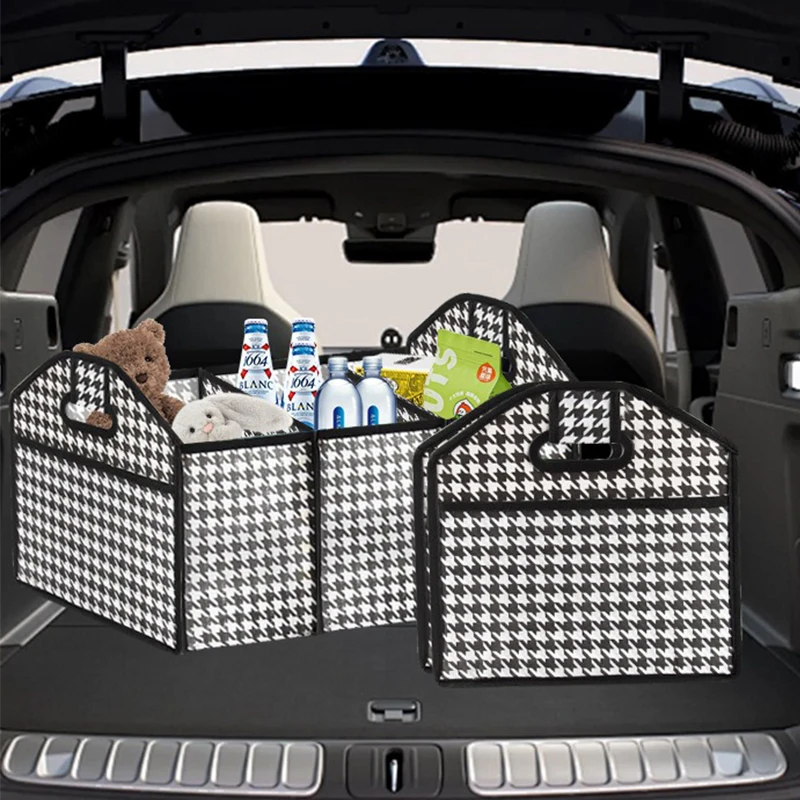 

Органайзер для багажника автомобиля, многофункциональная складная сумка для хранения инструментов, из нетканого материала, для аварийного хранения, аксессуары