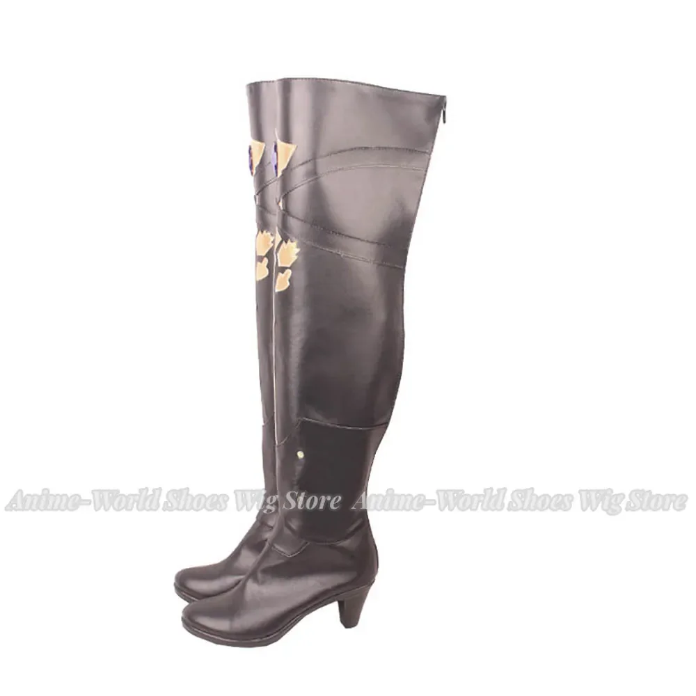 Honkai: Star Rail Bronya Zaychik Cosplay Boots High Heel Shoes Custom Made
