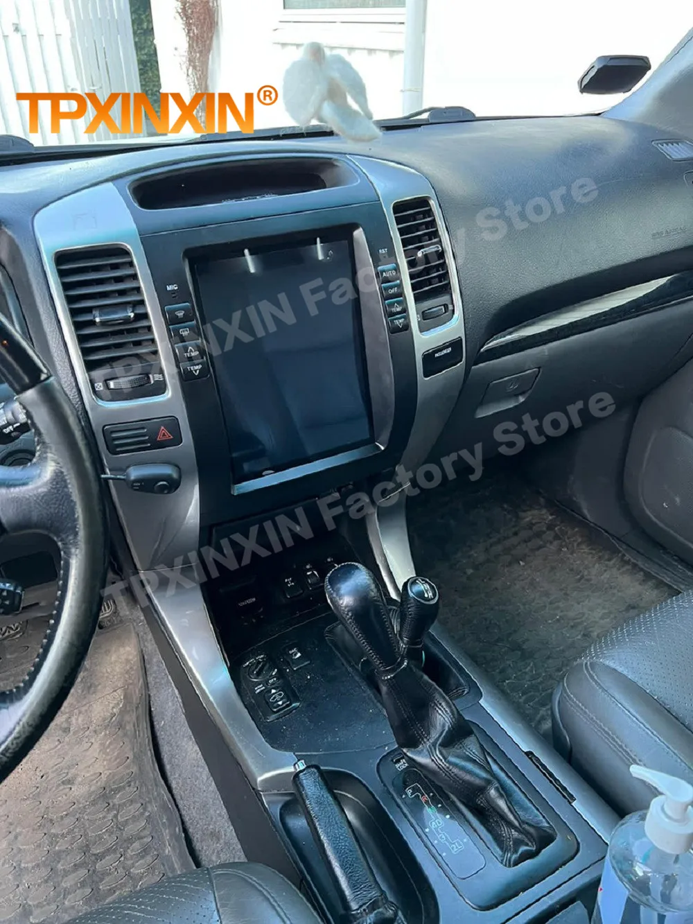 Android 13 Screen Radio Receiver For Toyota Prado 2002 2003 2004 2005-2009 GPS Multimedia Player Audio Head Unit