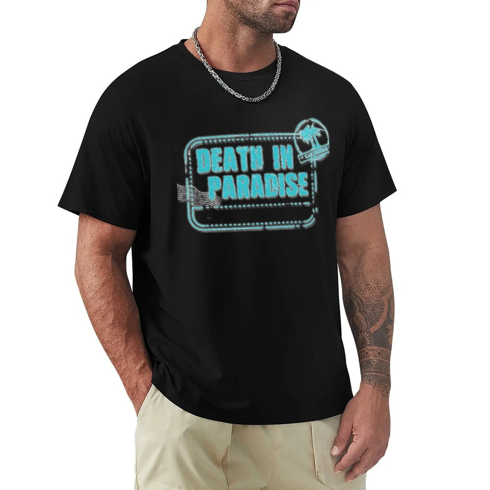 

Women Who Love Death In Paradise Logo Awesome Photographic T-Shirt customs customizeds oversizeds men clothing