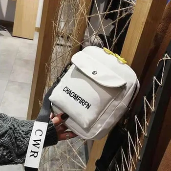 Çok İşlevli omuzdan askili çanta tuval taşınabilir moda kadınlar için Crossbody çanta askılı çanta kadın 1 adet