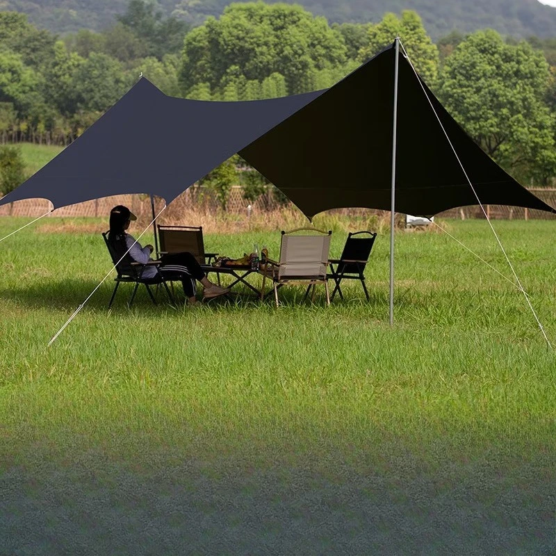 في الهواء الطلق التخييم حزب سميكة أكسفورد القماش المظلة خيمة نزهة فناء الشاطئ غير نافذ للمطر ظلة خيمة المحمولة
