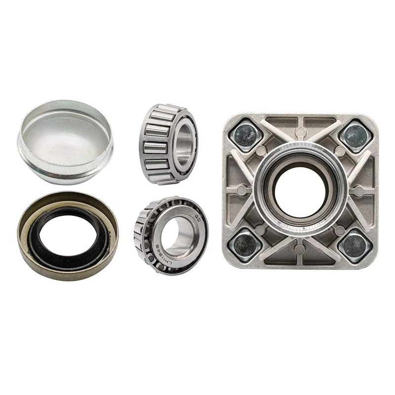 Golf Cart Front Wheel Hub Kit And Bearings Seals Replacement For Club Car DS 1974-2002 1011892