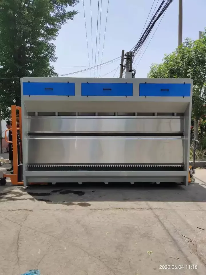 WC-Sprühkabine, kleine Spritzkabine, umweltfreundliche Ausrüstung zur Reinigung von Wasserzirkulation, Farbnebel