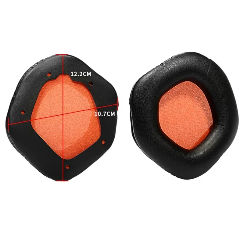 Cuscinetti per auricolari per Asus Rog Strix 7.1 2.0 PRO DSP Cuffie Paraorecchie Custodia per auricolari Spugna per memoria proteica della pelle ZUODUO