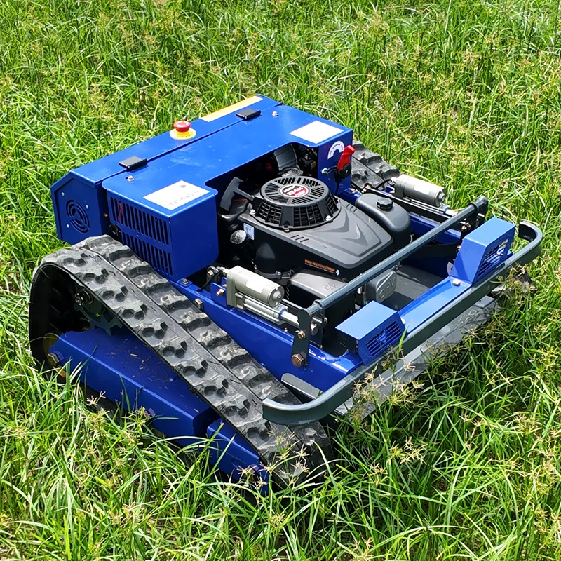 

Газонокосилка с дистанционным управлением по индивидуальному заказу, наклонная газонокосилка гусеничного типа с дистанционным управлением, газонокосилка с гусеничным управлением