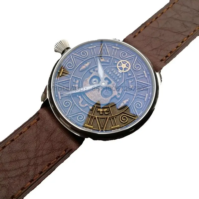 Hollow Mechanical Watch, Carved Movement, Super Luminous Personalized Watch