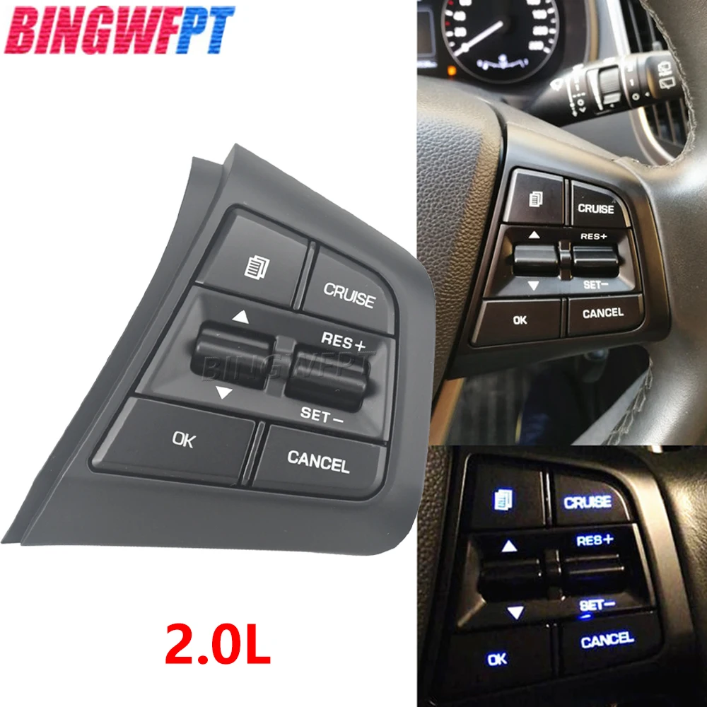 

Новый руль для Hyundai ix25 Creta 1,6 2,0 2016-2019 Bluetooth телефон круиз-контроль кнопка дистанционного управления правой стороны