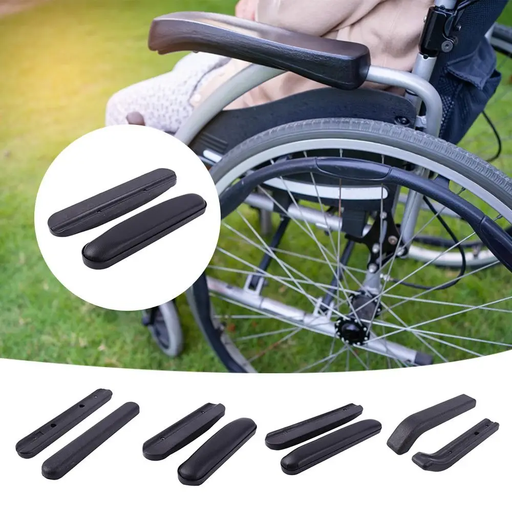 Leather Sponge Wheelchair Armrest Replacement with Screw Wheelchair Armrest Pad Chair Pad Cushion Wheelchair Accessories