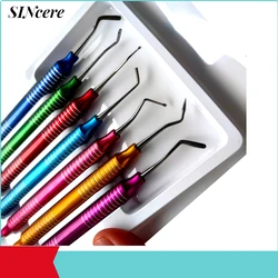 7Pcs/set Dental Composite Resin Filled Restorative Instrument Filler Aesthetic Restoration Filling Spatula Dentistry Tools