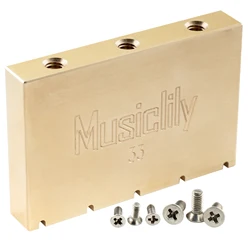 Musiclily Ultra Full Solid Brass Block for Electric Guitar Gotoh GE1996T Floyd Rose Locking Tremolo Bridge