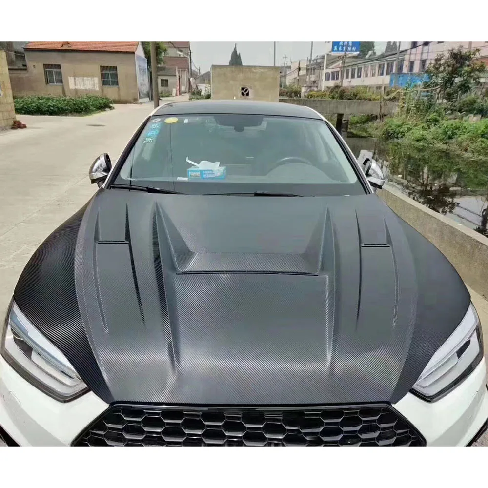 

High-Strength FORAudi S5 2018 Carbon Fiber Hood