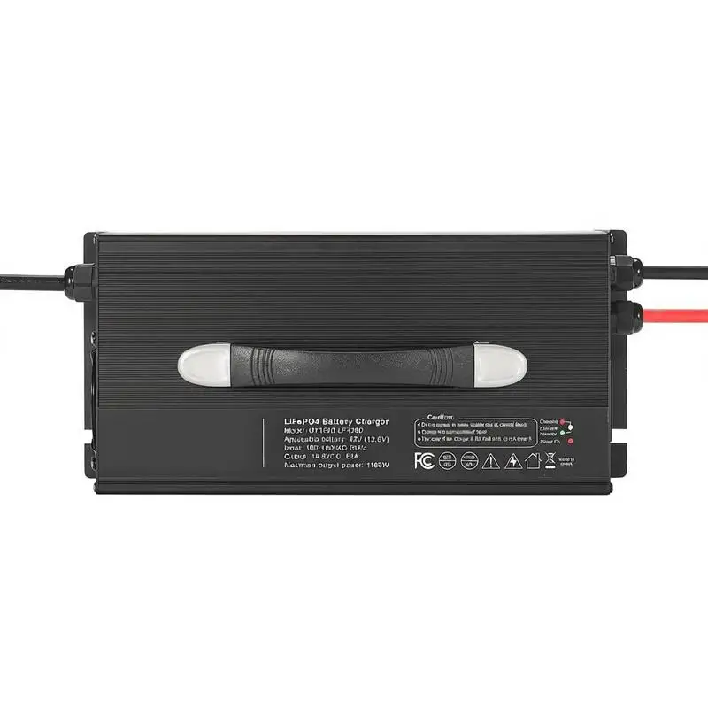12V 80A Lithium Battery Charger, 14.6V, AC-DC LiFePO4 Smart Charger, with Anderson Connector, LED Indicator, 0V Activation, for Lithium LiFePO4 Deep Cycle Rechargeable Batteries of Boat, RV view 3