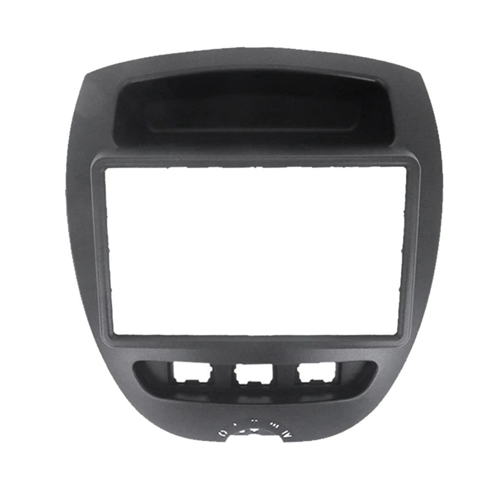 

AEA7-2 Din Car Radio Fascia For Toyota Aygo Citroen C1 107 2005-2014 Fascia Dash Kit DVD Radio Panel Stereo Cover