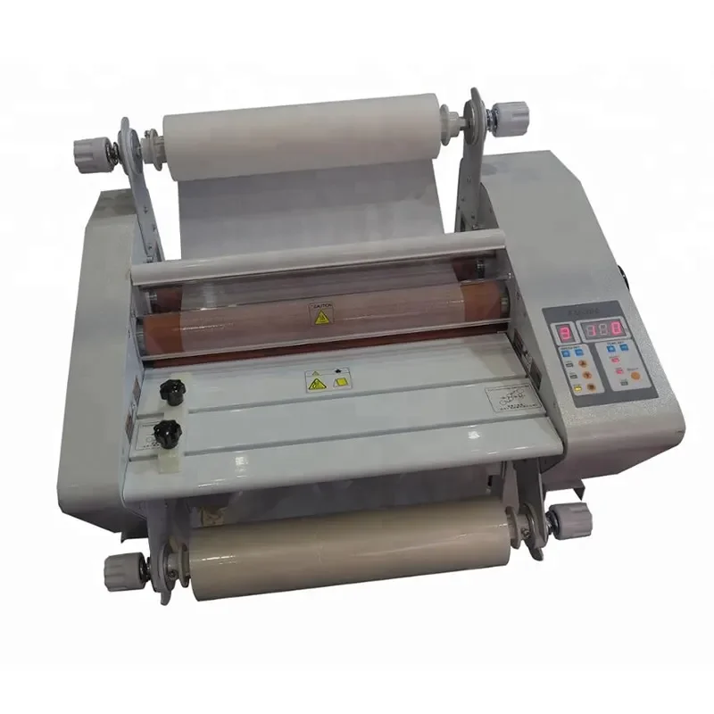 For FM-360 Hot Sale Desktop Automatic Industrial Hot & Cold Laminator Roll Laminating Machine