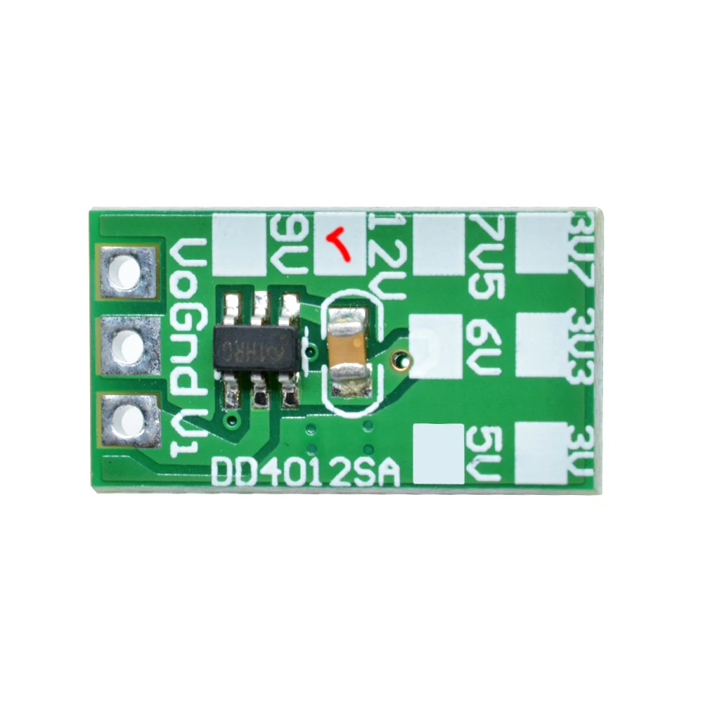 DC-DC DC 5-40V auf 3V 3.3V 3.7V 5V 6V 7.5V 9V 12V 1A Abwärtswandler-Modul Spannungsreglerplatine ohne Pins – Detail 10