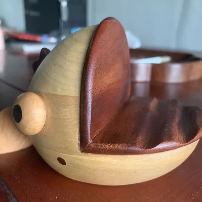 حامل هاتف محمول إبداعي من الكرتون المنتفخ على شكل سمك الشبوط الأحمر منحوت ثلاثي الأبعاد على الطراز الشمالي والديكور الحديث #2