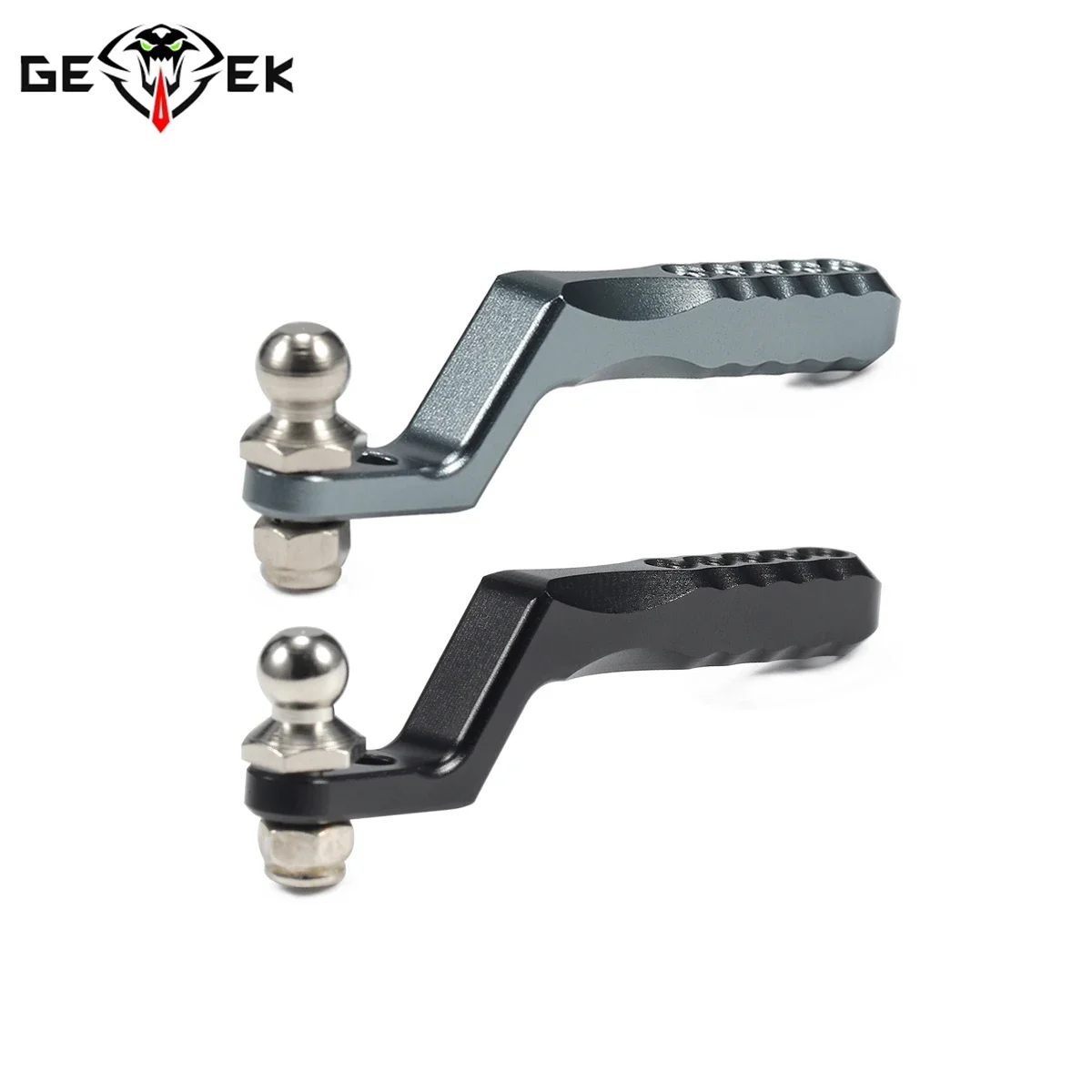 Aluminiowa hak przyczepy w skali zaczep holowniczy RC dla 1/10 samochód Rock clawler zdalnie sterowany SCX10 II TRX4 Element Defender Enduro D90 TF2