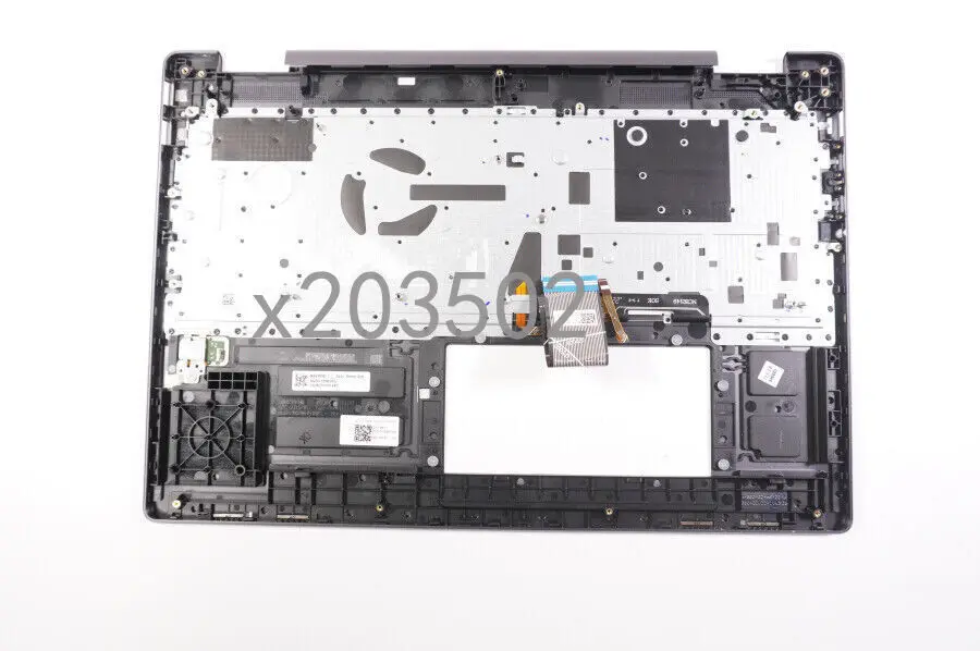 HQ207220BJ000 For Lenovo US Palmrest Keyboard Storm Grey 82YN0002US