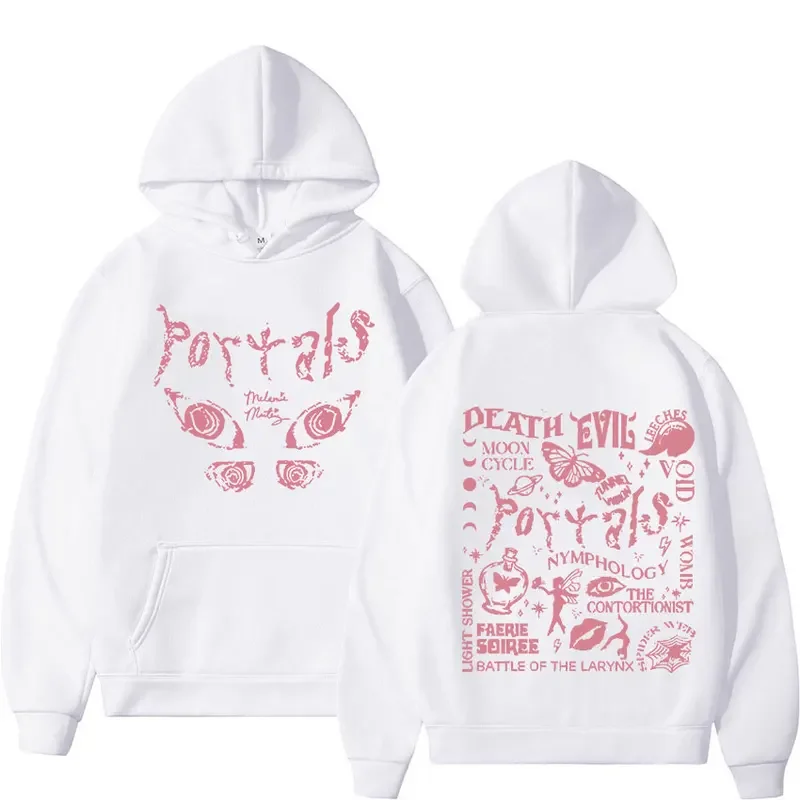 Singer Melanie Martinez Portals Hoodie Male Casual Oversized Pullovers Sweatshirts Men Women Harajuku Vintage Hoodies Streetwear