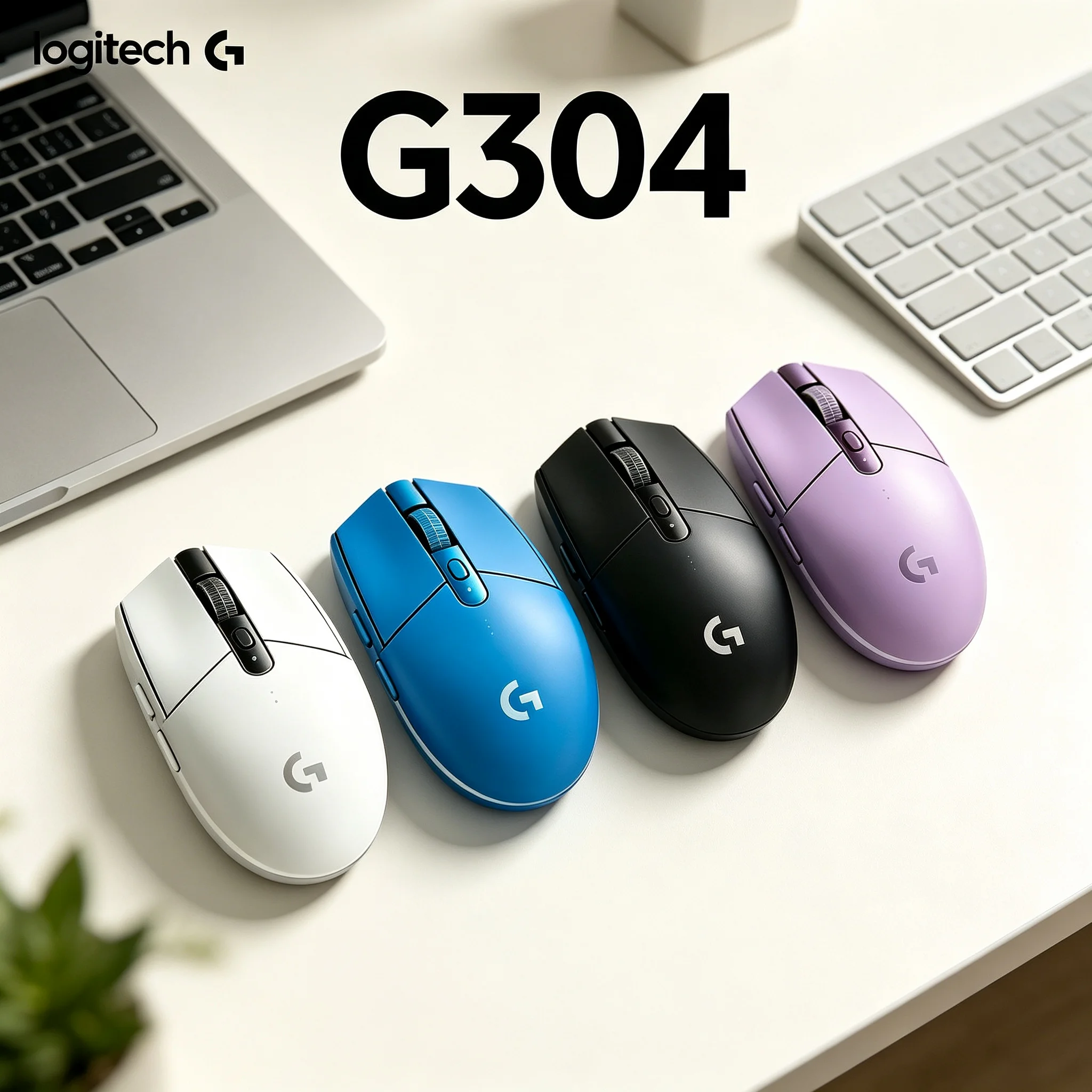 Logitech G304 Wireless Gaming Mouse Anti‑Slip Ergonomic For CS2 PUBG Valorant LOL Long Gaming