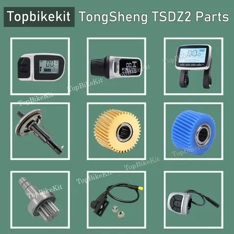 Pantalla LCD Ebike Tongsheng VLCD5/VLCD6/XH18 pantalla LCD/engrenaje TongSheng/Sensor de torsión Tongsheng para piezas TSDZ2