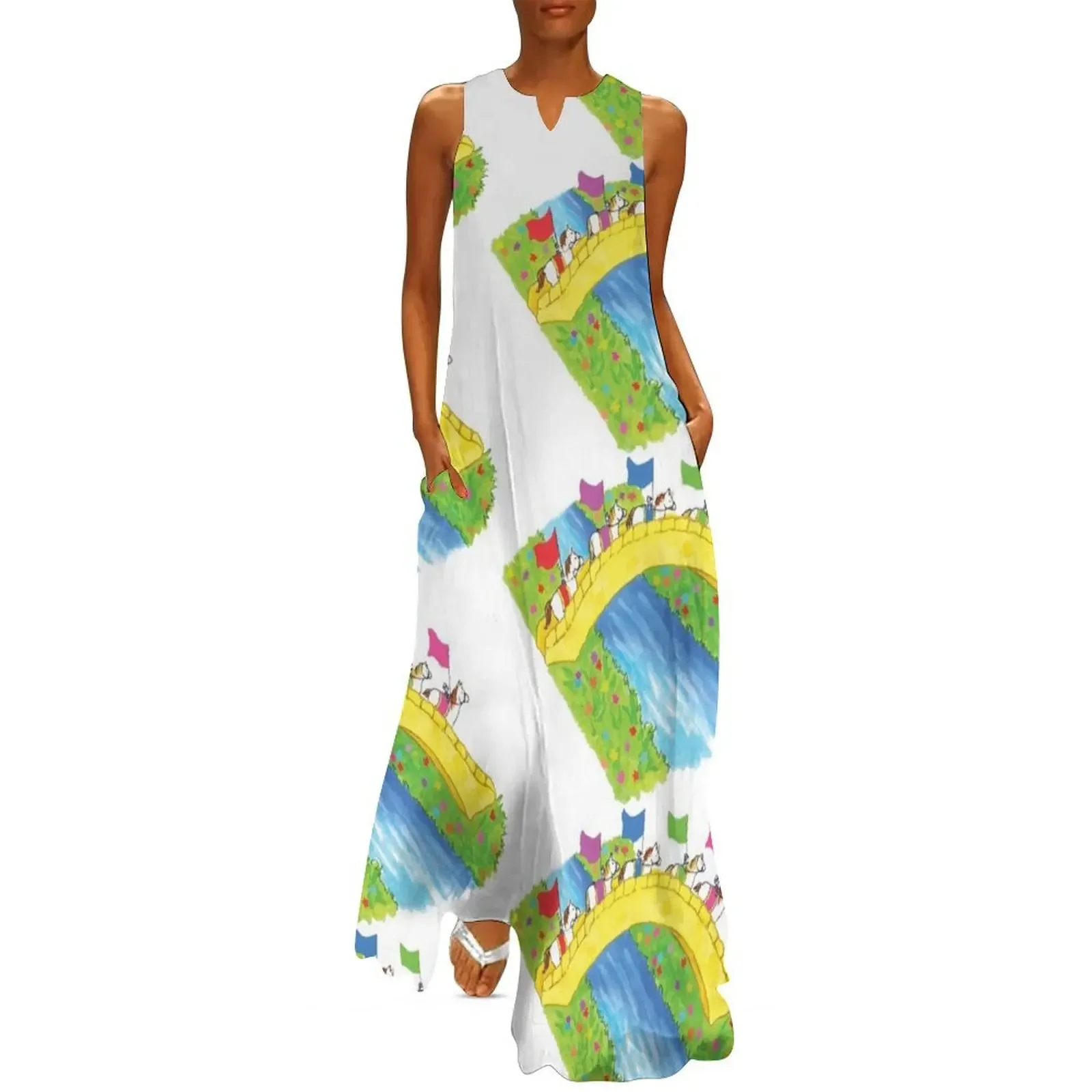 

King Leo’s Bridge Long Dress fairy dress women evening dress