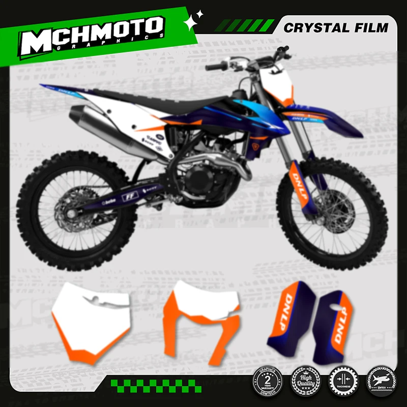 

MCHMFG Full Graphics Decal Stickers For KTM 2020 2021 2022 2023 SX SXF 2019 2020 2021 2022 EXC EXC-F125 250 300 350 450 -005