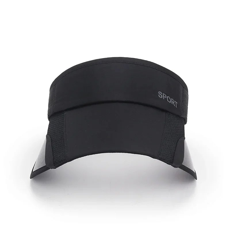 Gorra de visera retráctil para hombre y mujer, visera ajustable para deportes al aire libre, Anti-UV, tenis, Golf, Verano