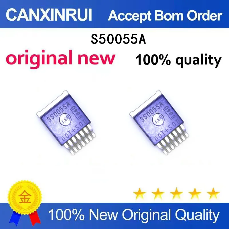 

(5-100 Pieces) Brand new original BTS50055C S50055A TO-263-7 spot chip IC
