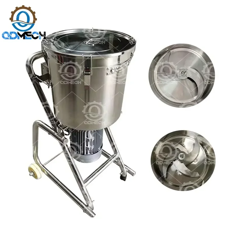 2026 QDMECH Multifunctional Blender Vegetable Cutter Machine Processor Big Restaurant Industrial Commercial Food Blender