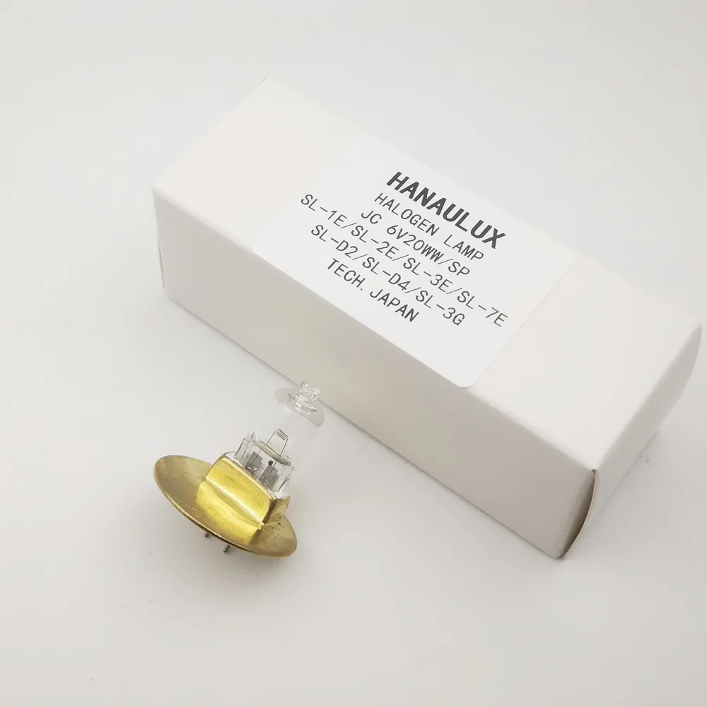 Berlaku untuk Bohlam Mikroskop Lampu Celah TOPCON 6V20W SL-1E/2E/3E/7E/D4/3G