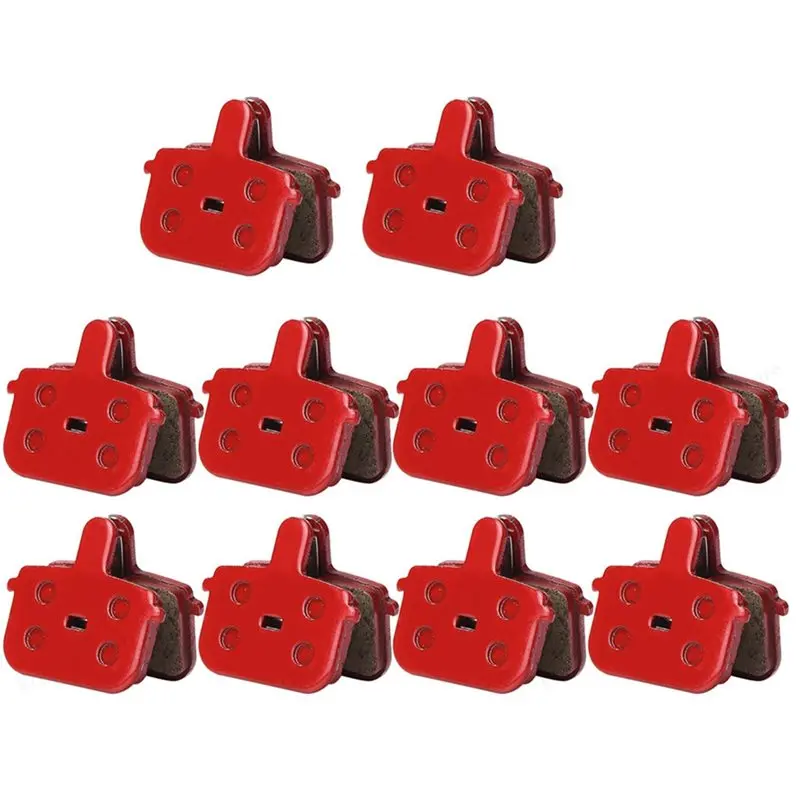 A89E-10Pairs MTB Disc Brake Pads Resin Bicycle Hydraulic Brake Pads For B01S Mountain Bike Cycling Accessories