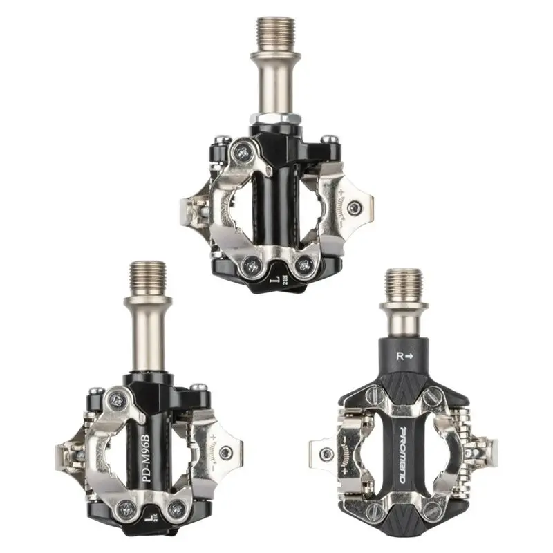 

Mountain Bike Self-locking Pedal Cycling Ultra Light Locking Pedal DU+ Peilin Aluminum Alloy Footlock MTB SPD Pedals