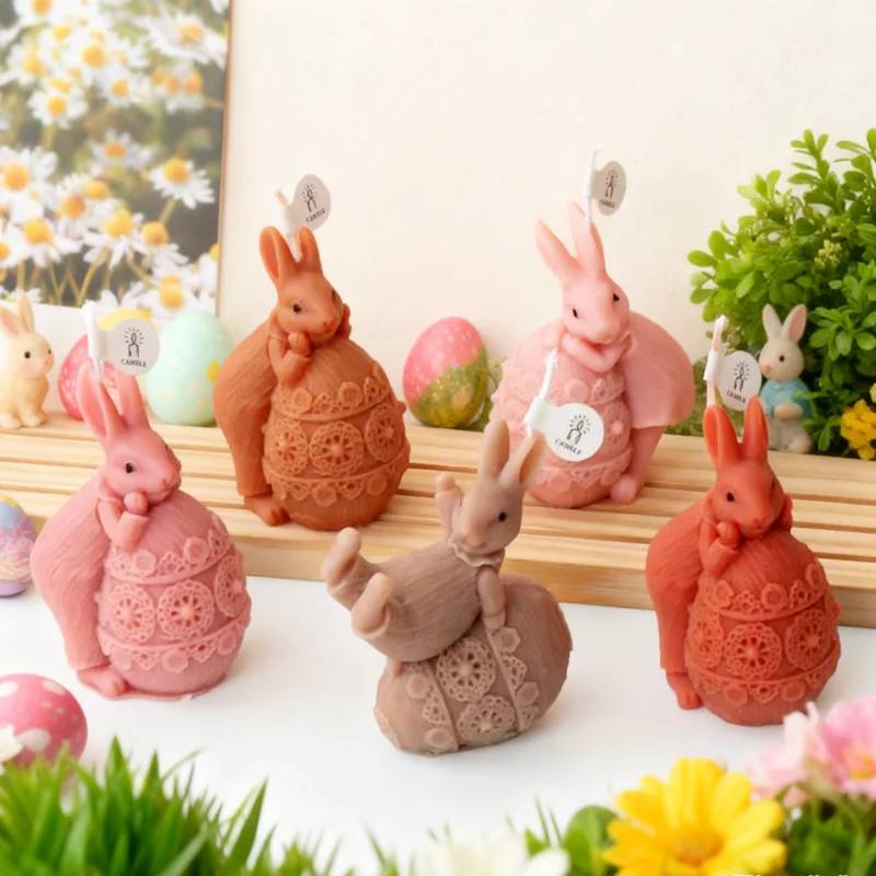 3D Easter Rabbit Silicone Mold - Candle Making Fat review and price