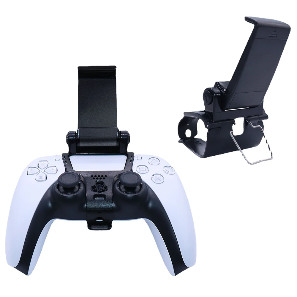 

Mobile CellPhone Stand for PS5 Controller Holder Mount Hand Grip for PlayStation 5 Gamepad for Samsung S9 S8 Clip Bracket