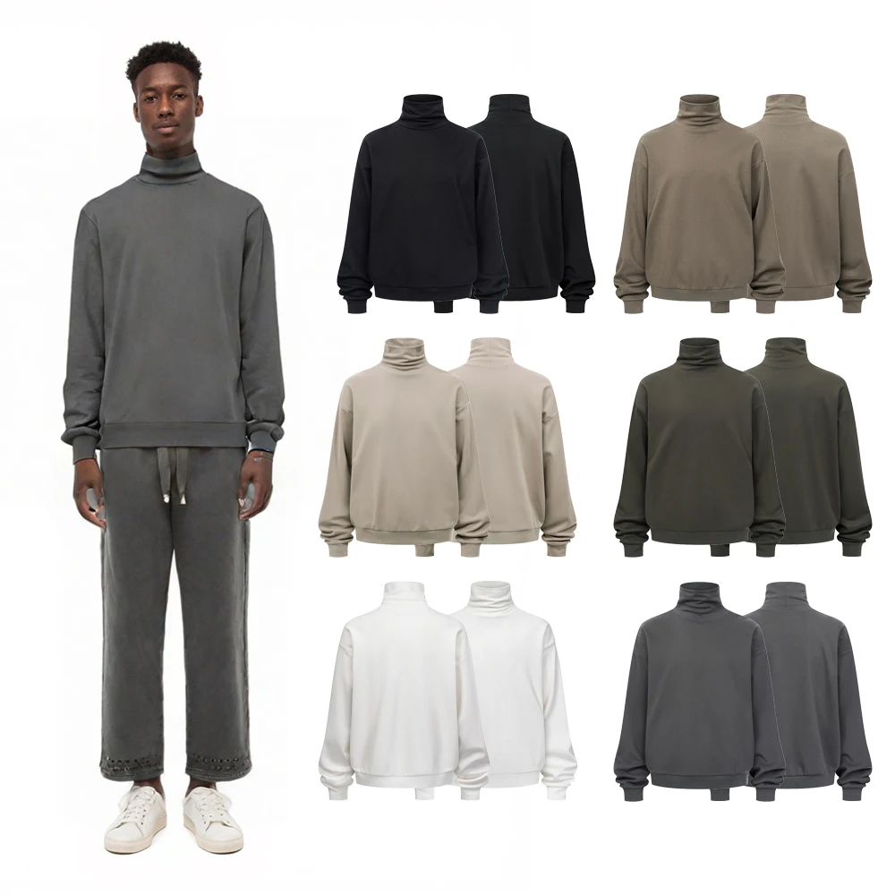 

New Long Sleeve Tees Streetwear Clothing Man T-shirt Vintage Oversized Retro High Street Style Cotton Daily Casual Clothes Men's