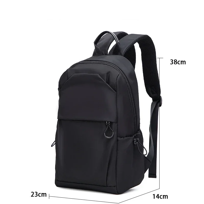 Casual Men\'s Backpack Lightweight Oxford Mini Backpacks Men Women Outdoor Waterproof Travel Softbacks Small Unisex Backpacks