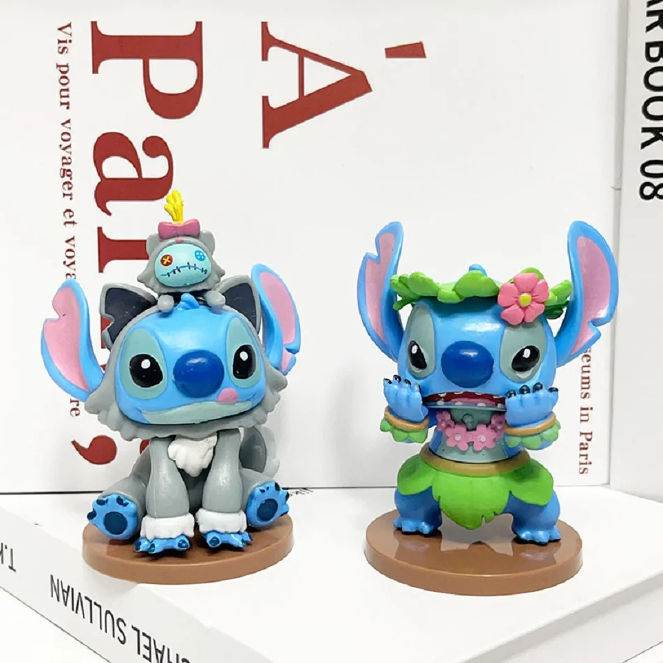 Christmas Stitch Blind Box Weird Diary Series Anime Figures Mystery Box Collectible Cute Pvc Statue Doll Toys Room Decor Girls G