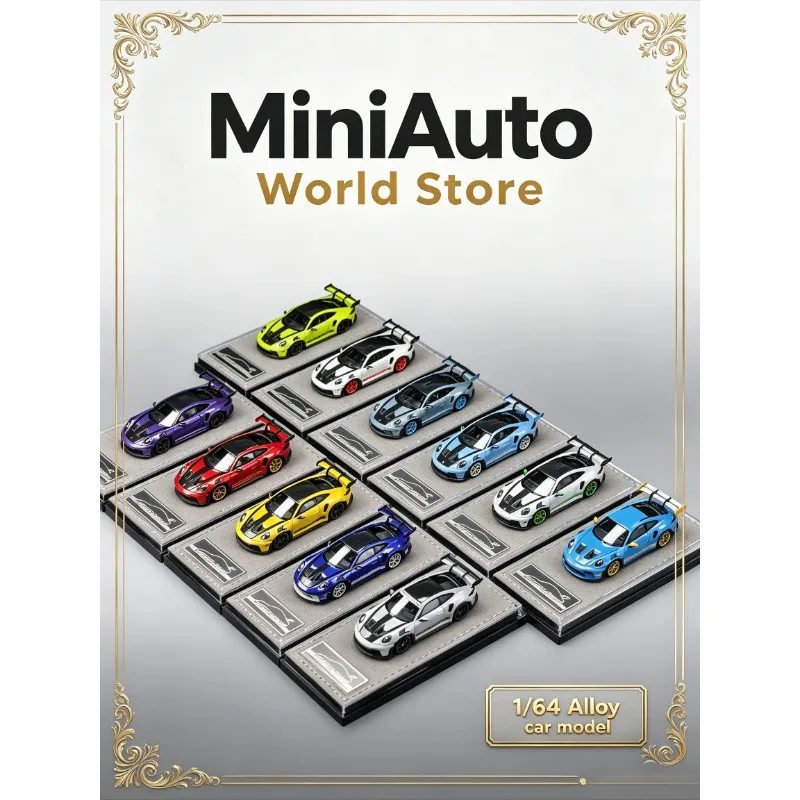 HH Model 1/64 Resin 992.1 GT3 RS Simulation Car Model - Collectible Display Item
