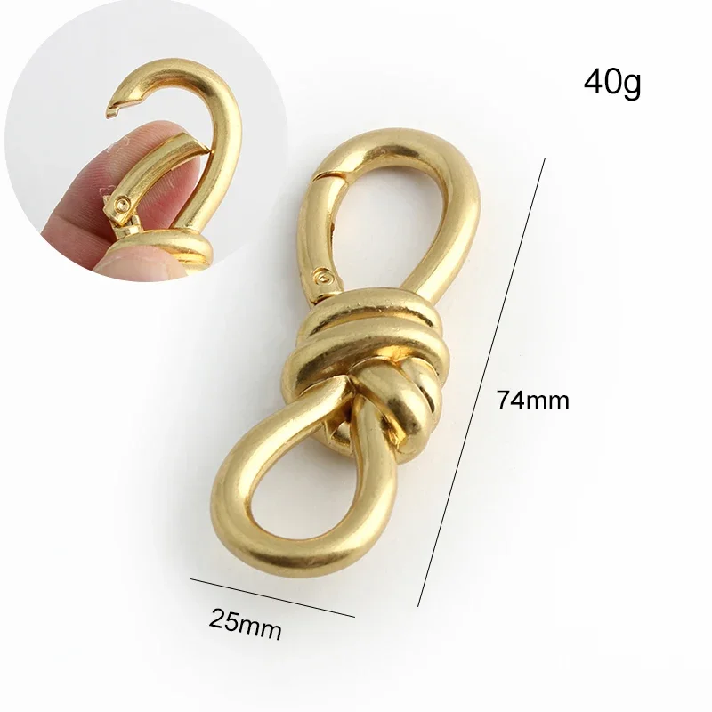 5-10-50PCS Open Metal Spring Gate Ring For Bags Handles Handbag Shoulder Belt Strap Dog Chain Snap Clasp Clip Hooks Accessories