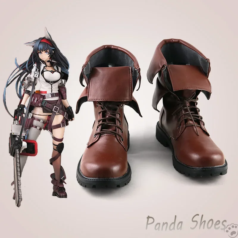 Game Arknights Blaze Cosplay Shoes Anime Cos Comic Cosplay Costume Prop Shoes for Con Halloween Party