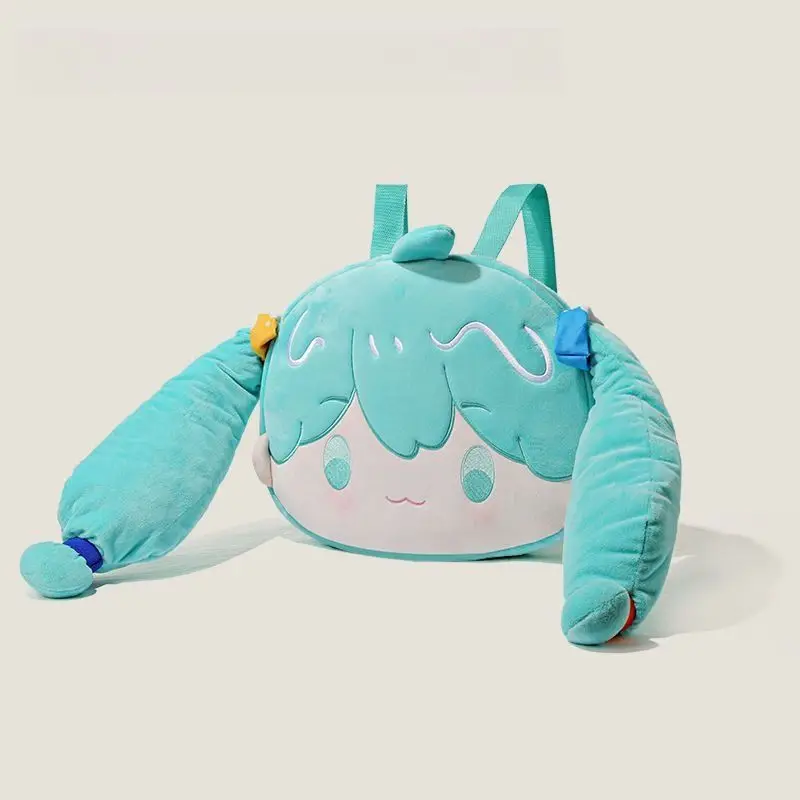 Grenzüberschreitendes neues Produkt mit hohem Nennwert Hatsune Miku Japanischer süßer Rucksack Anime Vielseitige Hatsune Miku Doll Fufu Bag